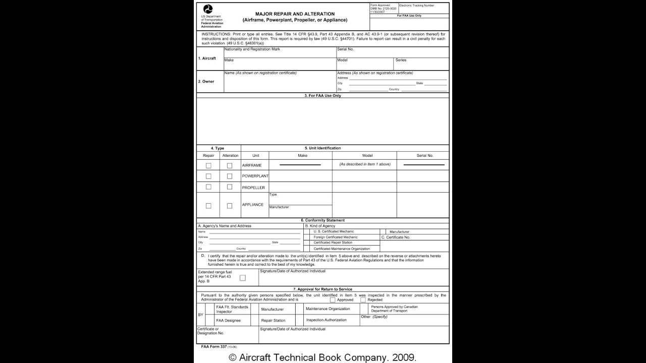 FAA 8083-30B Chapter 2, Aviation Regulations, Maintenance, Records and Publications