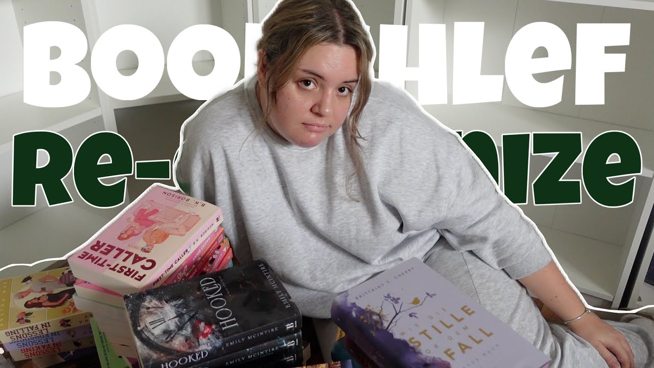 Bücherregal makeover - Räumt es zusammen mit mir um 📖🙀