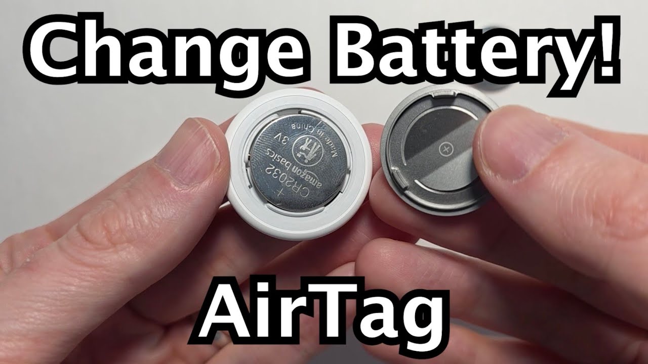 AirTag 2: Как заменить батарейку!