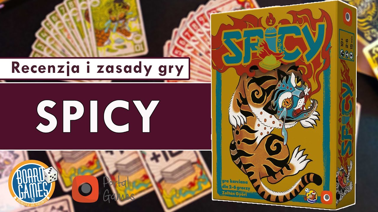 SPICY - recenzja i zasady gry karcianej pełnej blefu. Portal Games