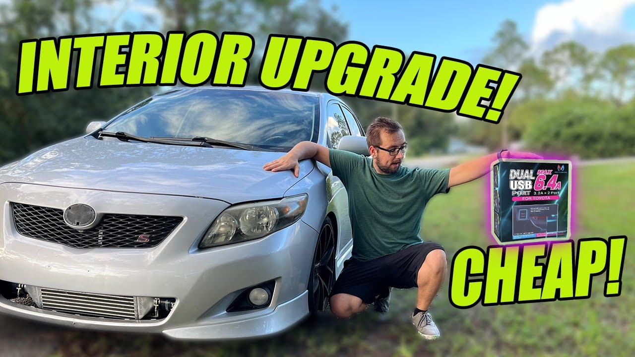 BEST $20 MOD FOR YOUR COROLLA INTERIOR!