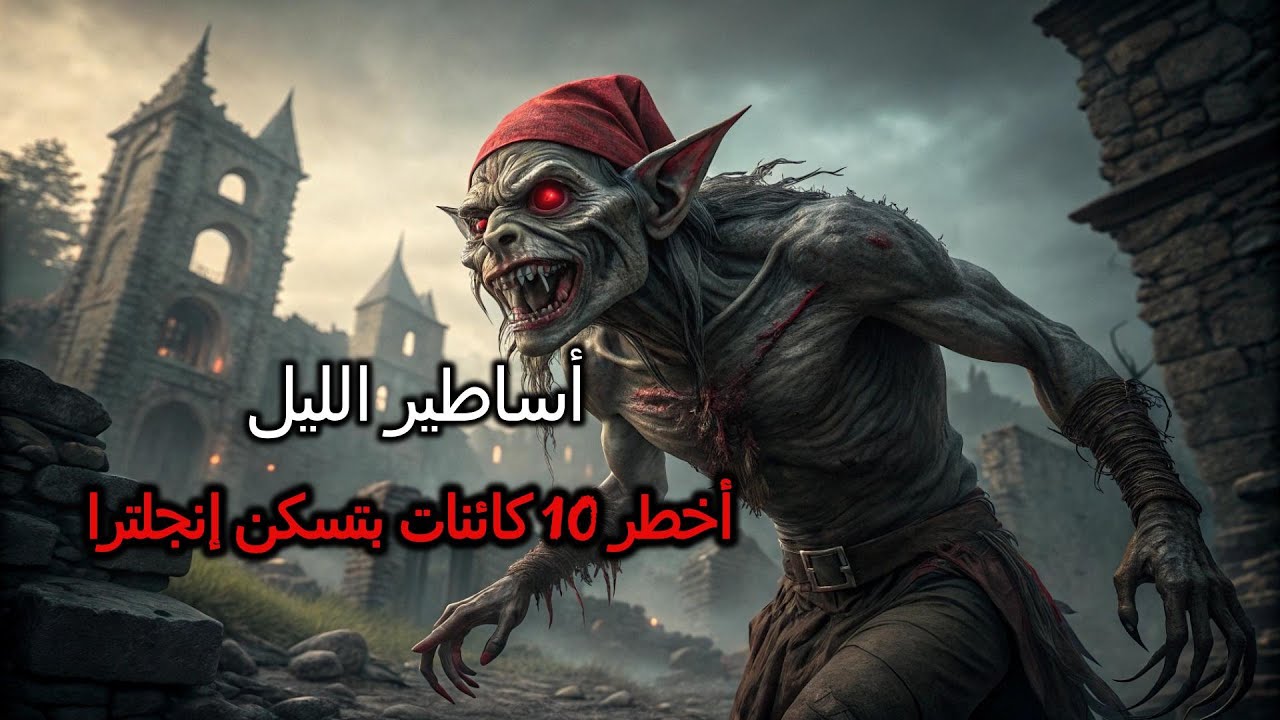 أساطير الليل أخطر 10 كائنات بتسكن إنجلترا