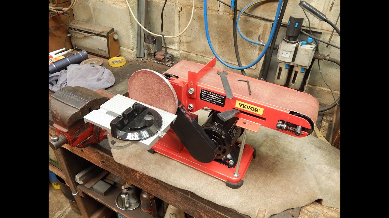 Excellent value bench mount belt disc sander from Vevor