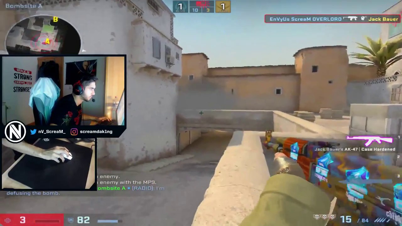 ScreaM INSANE 1V4 CLUTCH