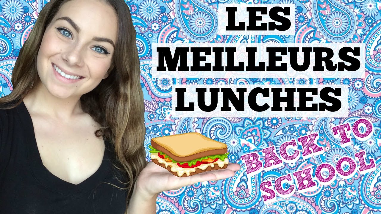BACK TO SCHOOL : LES MEILLEURES IDÉES DE LUNCHES