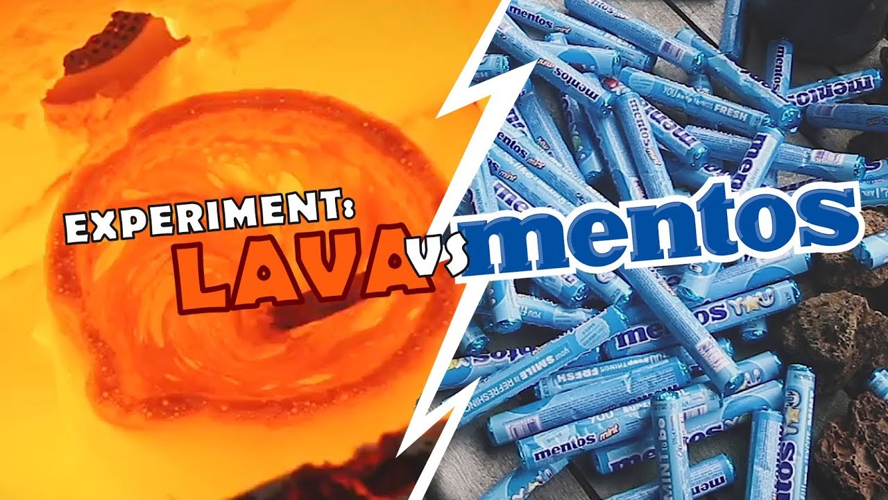 EXPERIMENT: LAVA VS MENTOS