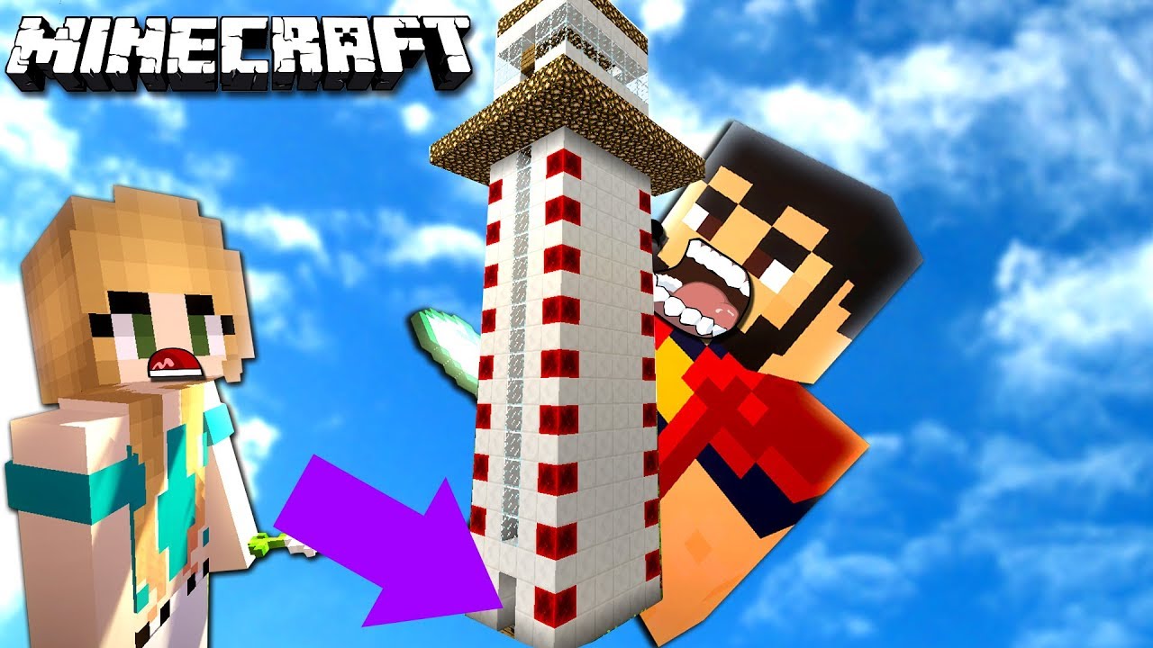 MINECRAFT | LIFTUL infinit ..si mai departe :))