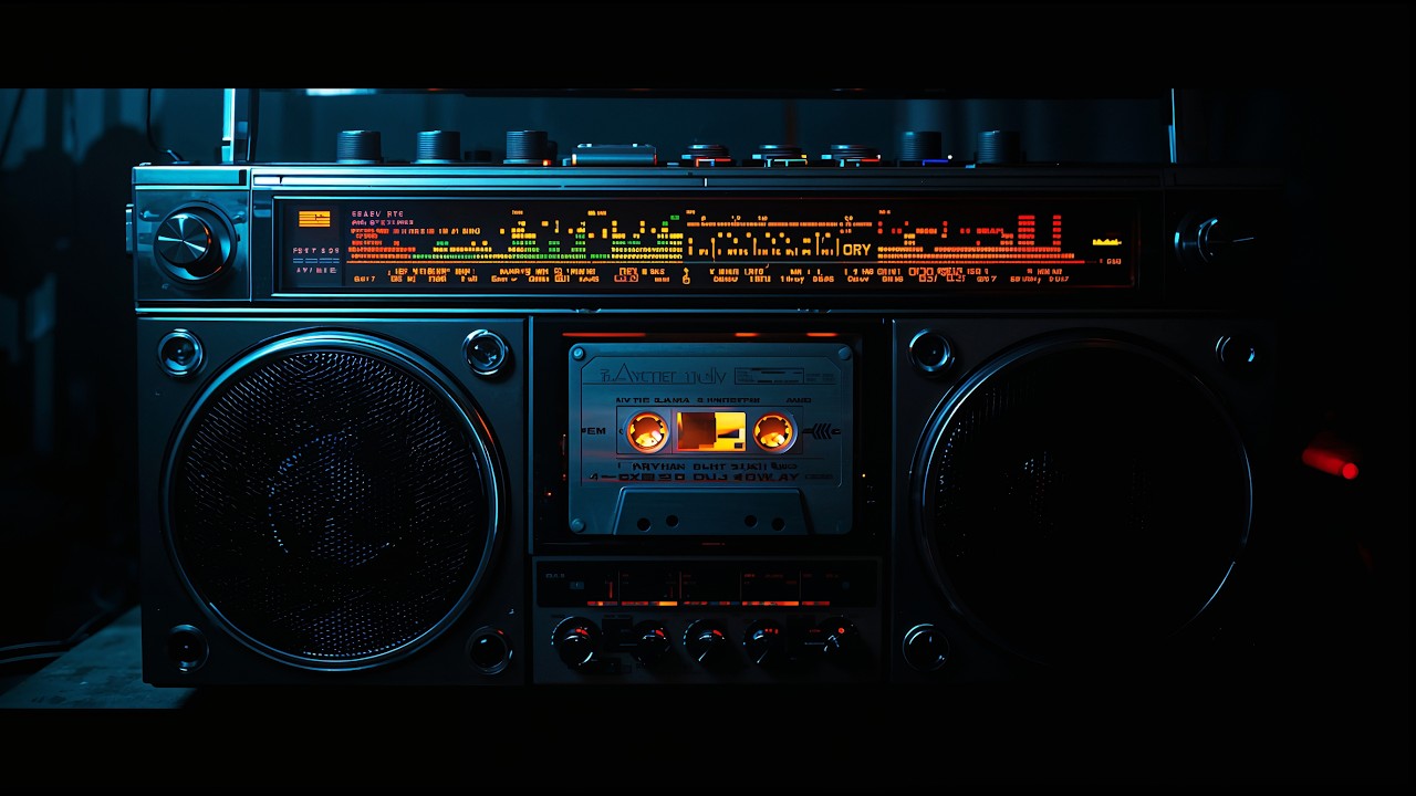 Кассетное радио 80-х — перематываю его спустя столько лет 💗