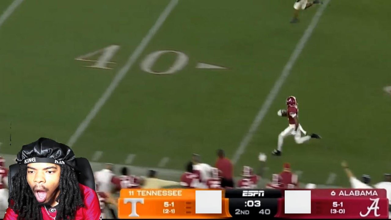 THEY FORGOT HOW TO PLAY!!! #6 Alabama vs #11 Tennessee College Football Week 8 Highlights (reaction)