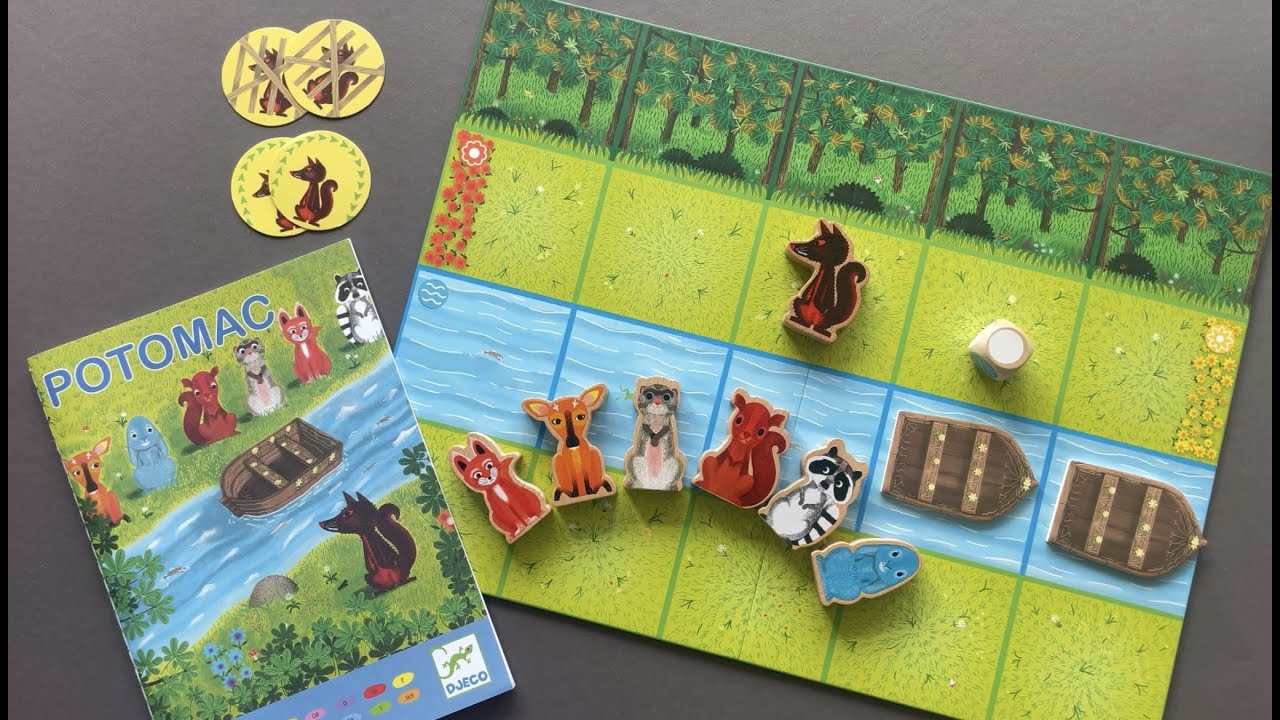Настольная игра Потомак Djeco (Djeco 08407/19 Potomac)