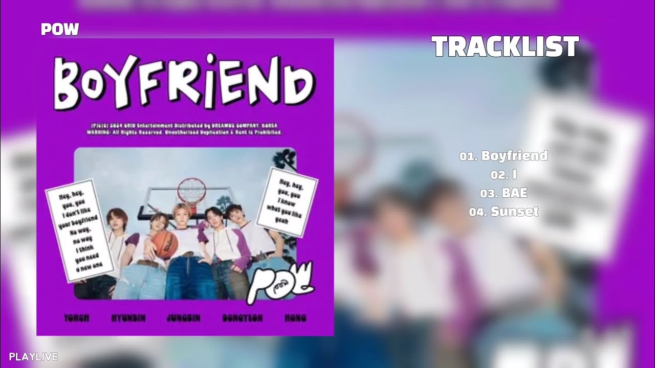 [Full Album] POW ( 파우 ) - Boyfriend