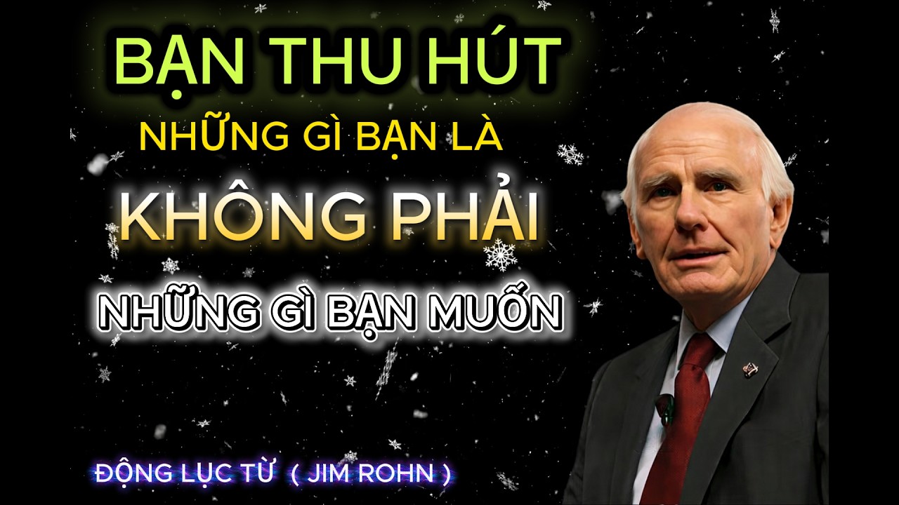 Tư Duy Giàu Có Theo Jim Rohn: Thu Hút Những Gì Bạn Là, Không Phải Những Gì Bạn Muốn