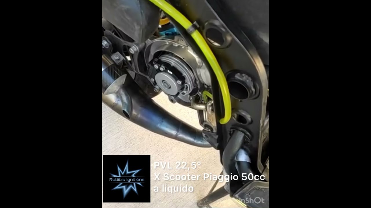 Rubio's Ignitions : PVL 22,5&deg; per scooter Piaggio 50cc a liquido