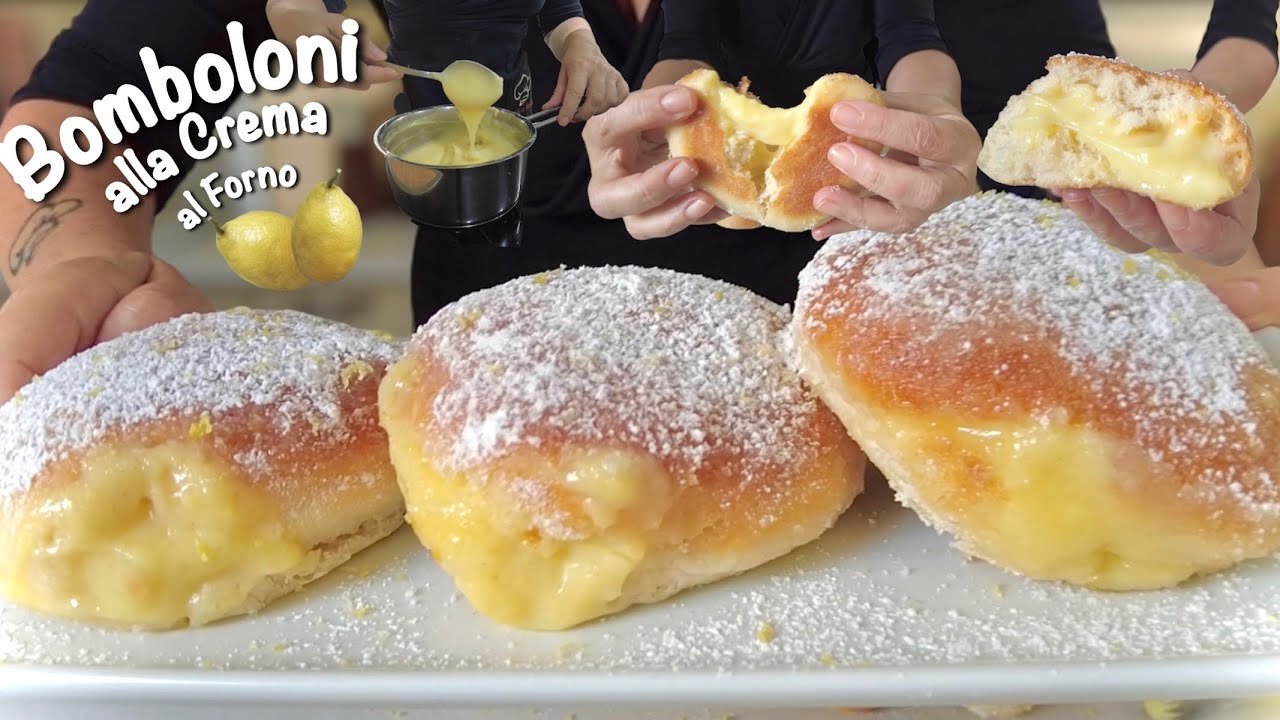 Бриоши с лимонным кремом 🍋 запеченные 🍋Очень мягкие БЕЗ МАСЛА