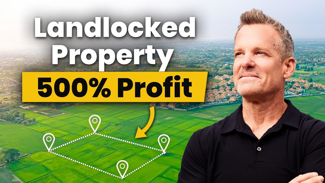 Buying LANDLOCKED PROPERTIES: 5 Ways To Make Money