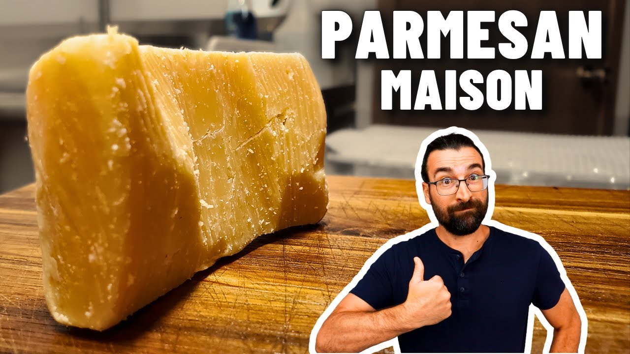 Faire du fromage PARMESAN à la maison : C'EST POSSIBLE! (avec toutes les étapes de fabrication)
