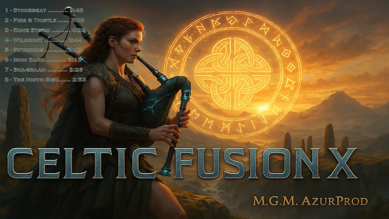 Celtic Fusion X ⚔️ | Epic Celtic Electro Fusion – Bagpipes, Violin & Energy (by M.G.M. AzurProd)