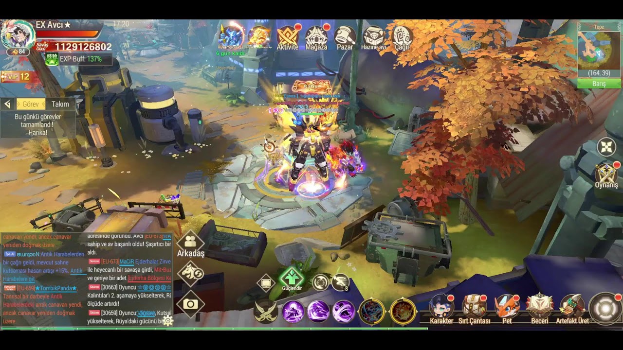 dragon trail 2 Rüya yolculuğu etkinliği