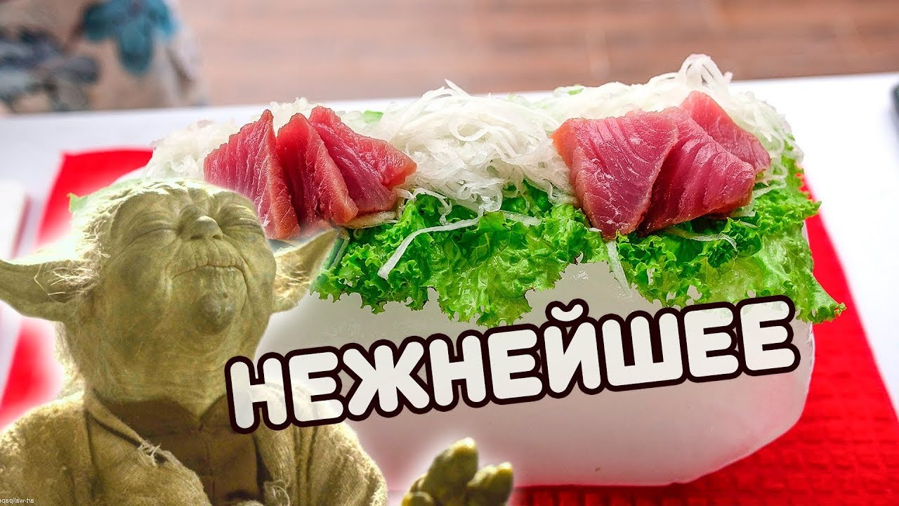 ОПЯТЬ СЫРОЕ МЯСО. Разделываем тунца.