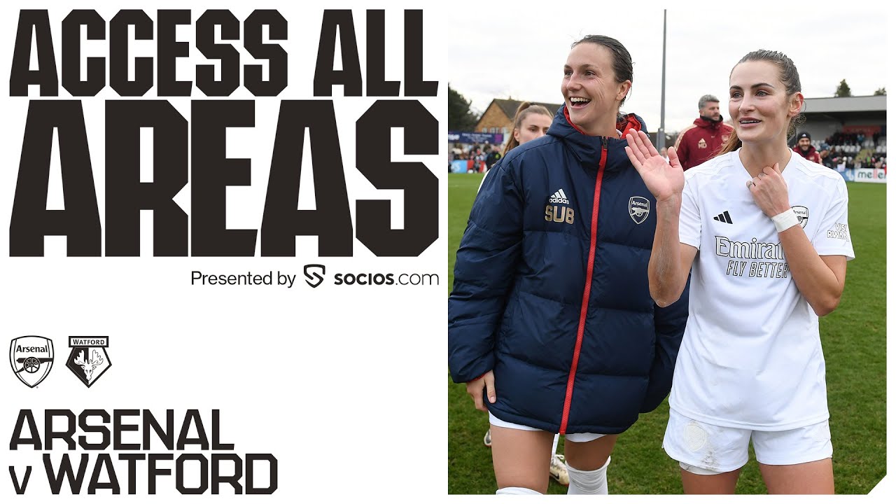 ACCESS ALL AREAS | Arsenal vs Watford (5-1) | No More Red, all the goals & more!