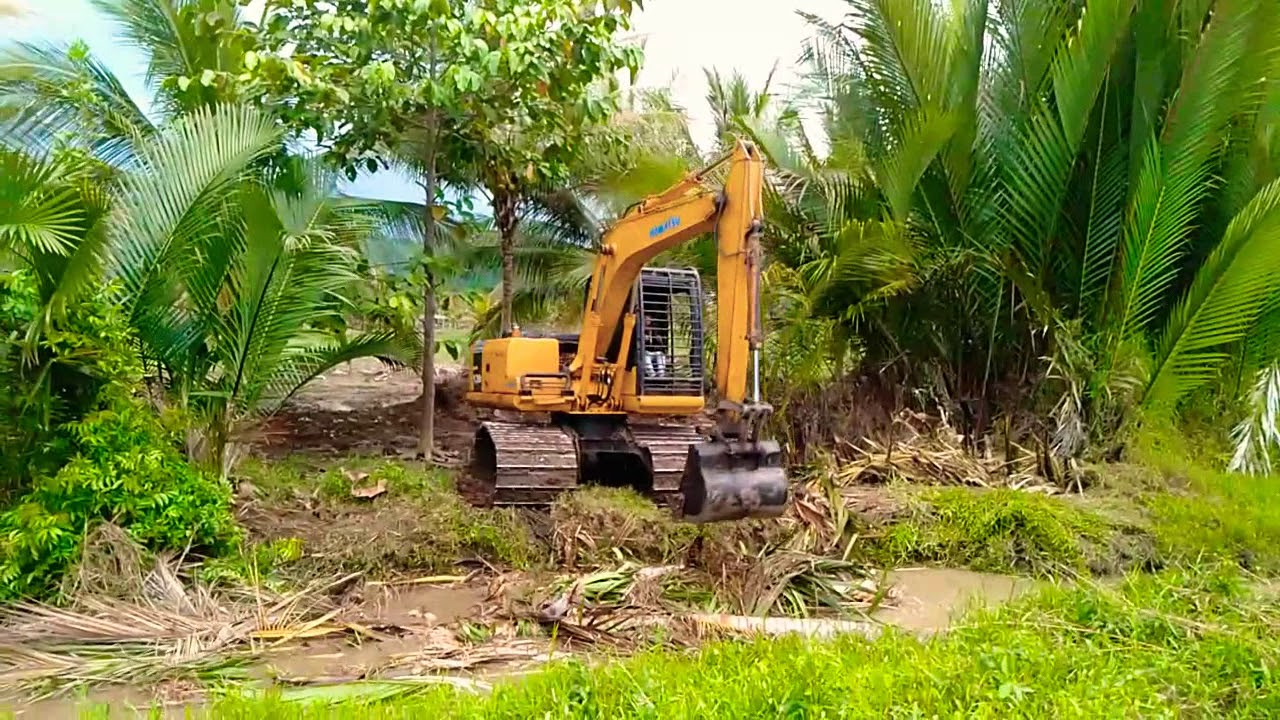 Cara menyebrang sungai yang dalam.!