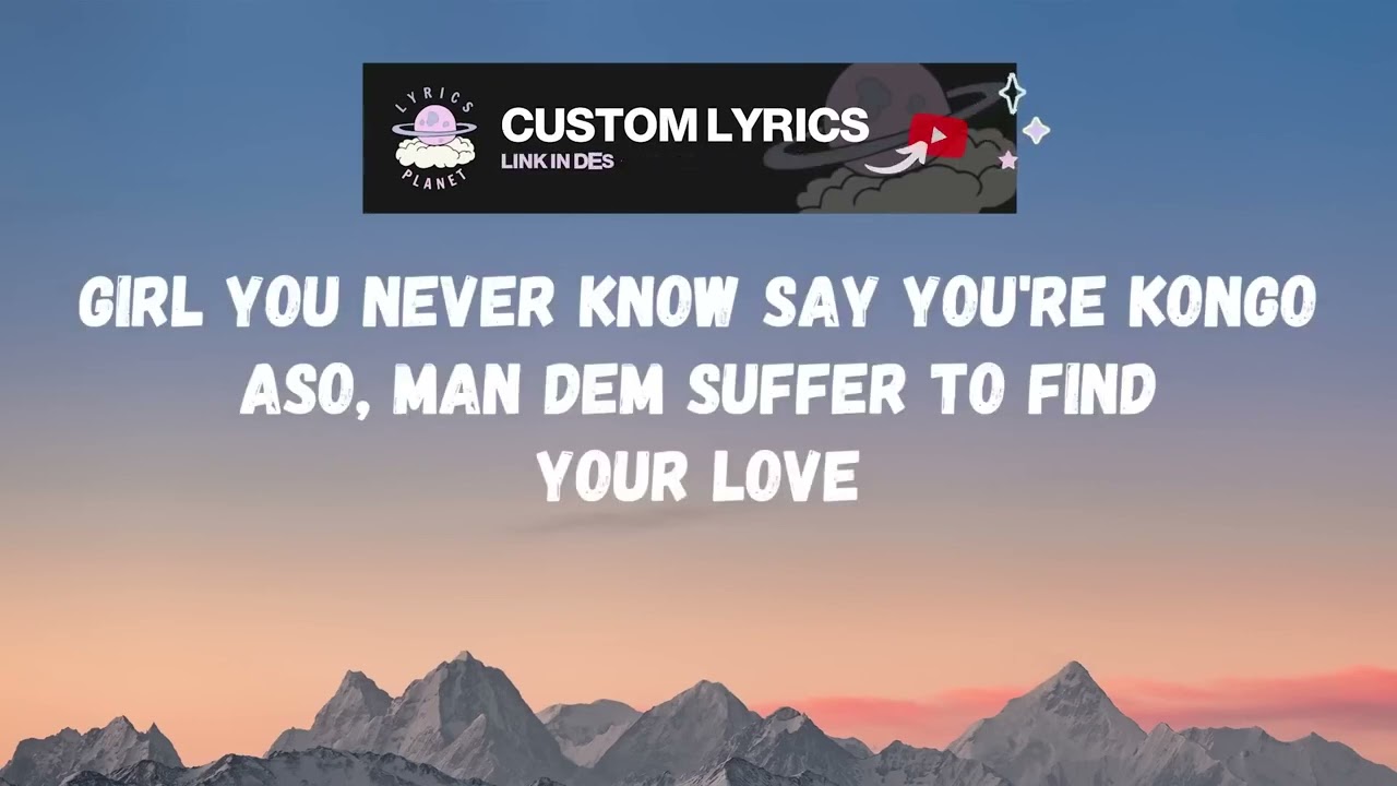 Camidoh ft King Promise Mayorkun Darkoo - Sugarcane Remix Lyrics