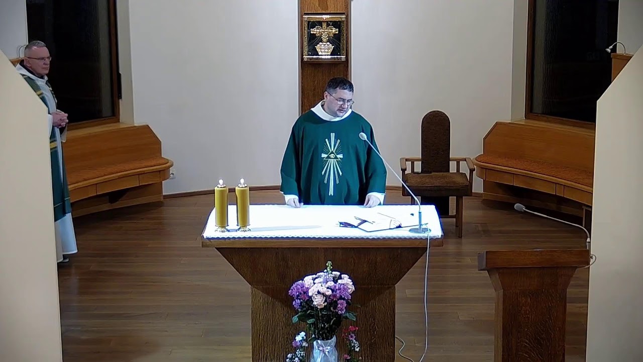 13.02.2026 Piatok, Svätá omša (18.00) - kazateľ br. Pawel Wojnowski, OCD