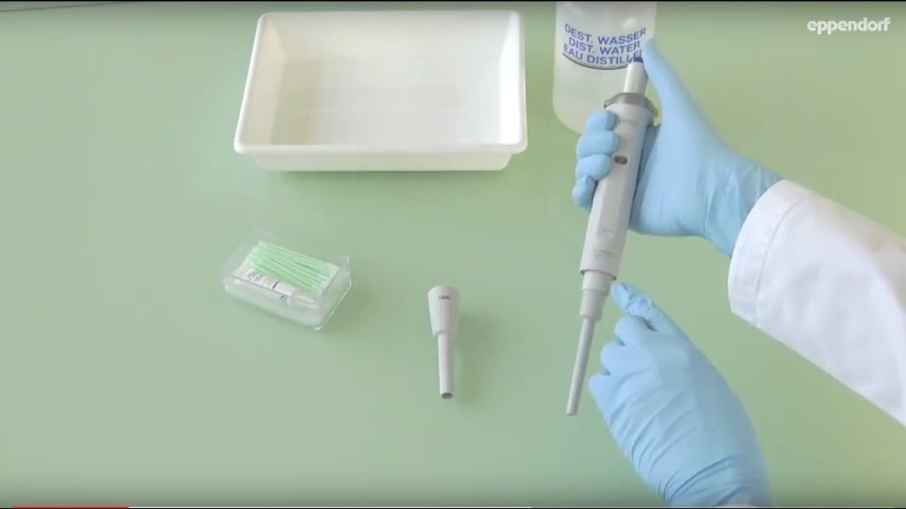 How to disassemble, assemble, clean and grease the Eppendorf Reference® 2 mechanical pipette