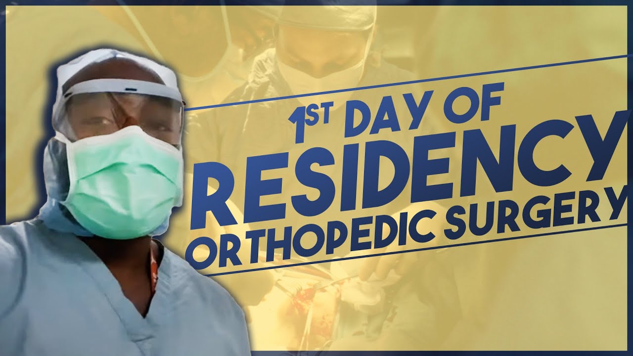 My First Day of Residency!