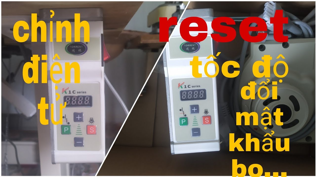 Chỉnh điện tử máy vắt sổ thông dụng chi tiết nhất