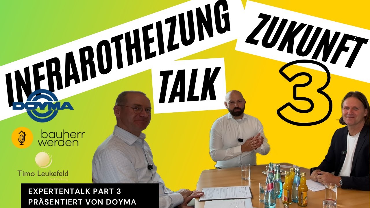 198 - keine Heizungsleitungen?- Expertentalk Pt.3 Prof. Timo Leukefeld und Thomas Wagner von DOYMA