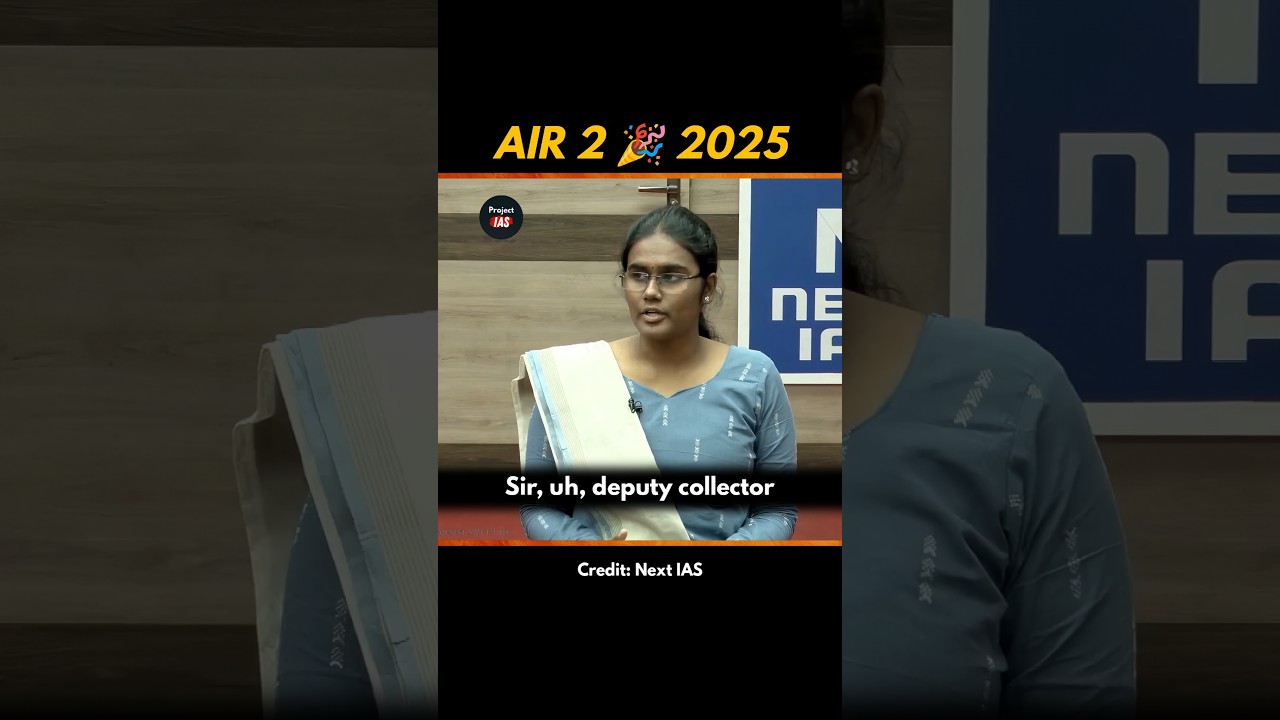 Интервью с Раджешвари Суве, занявшей первое место на экзамене UPSC | AIR 2 🎉
