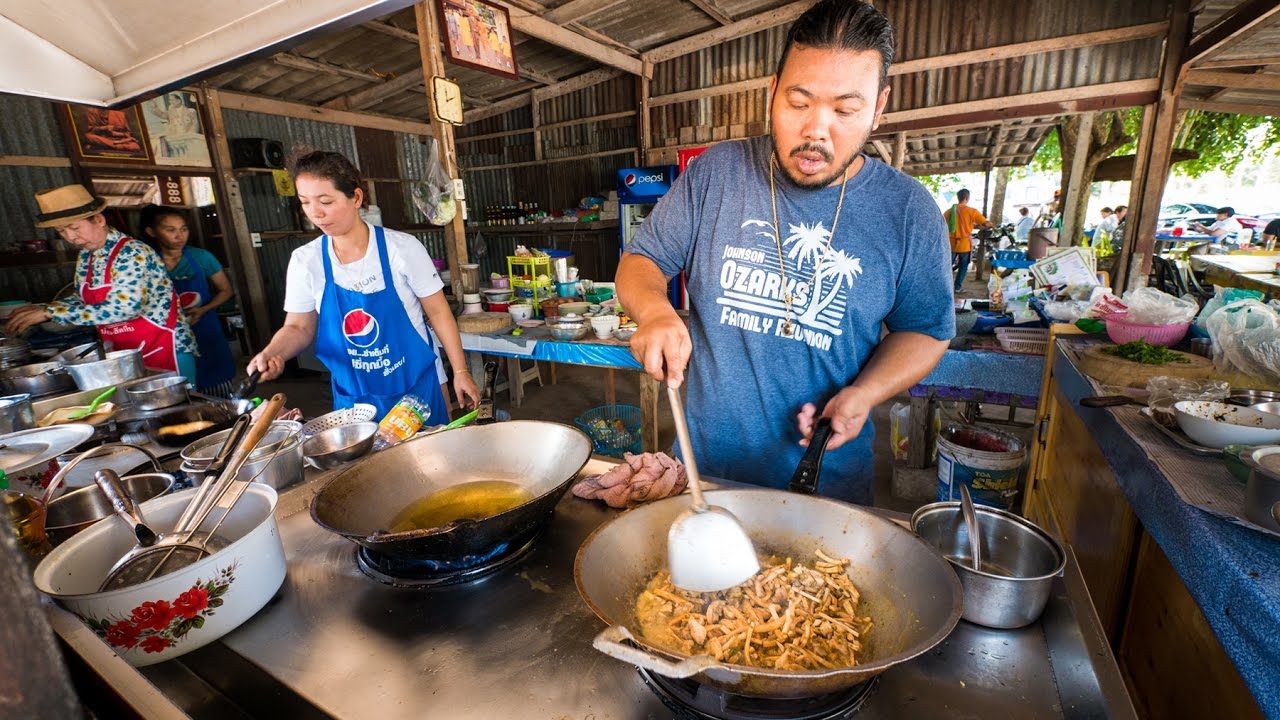 Удивительная Тайская еда - Лучший JUNGLE FOOD в Чонбури, Таиланд! | สุด ยอด อาหาร ป่า