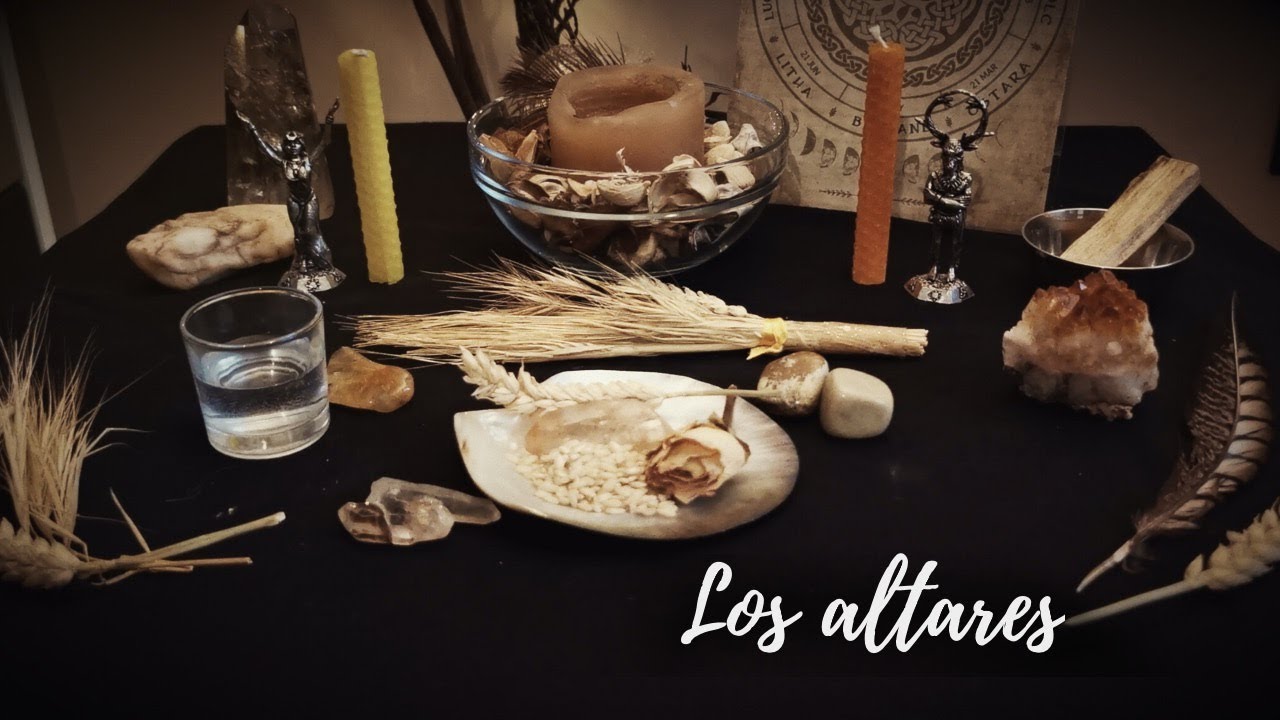 LOS ALTARES en la magia y paganismo  || TIPS para PRINCIPIANTES
