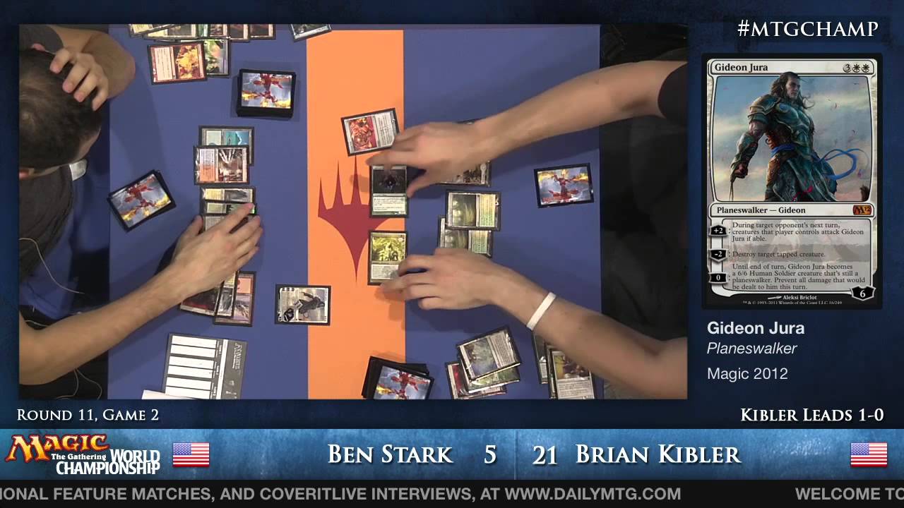 2013 Magic World Championship - Modern Round 11 - Ben Stark vs. Brian Kibler