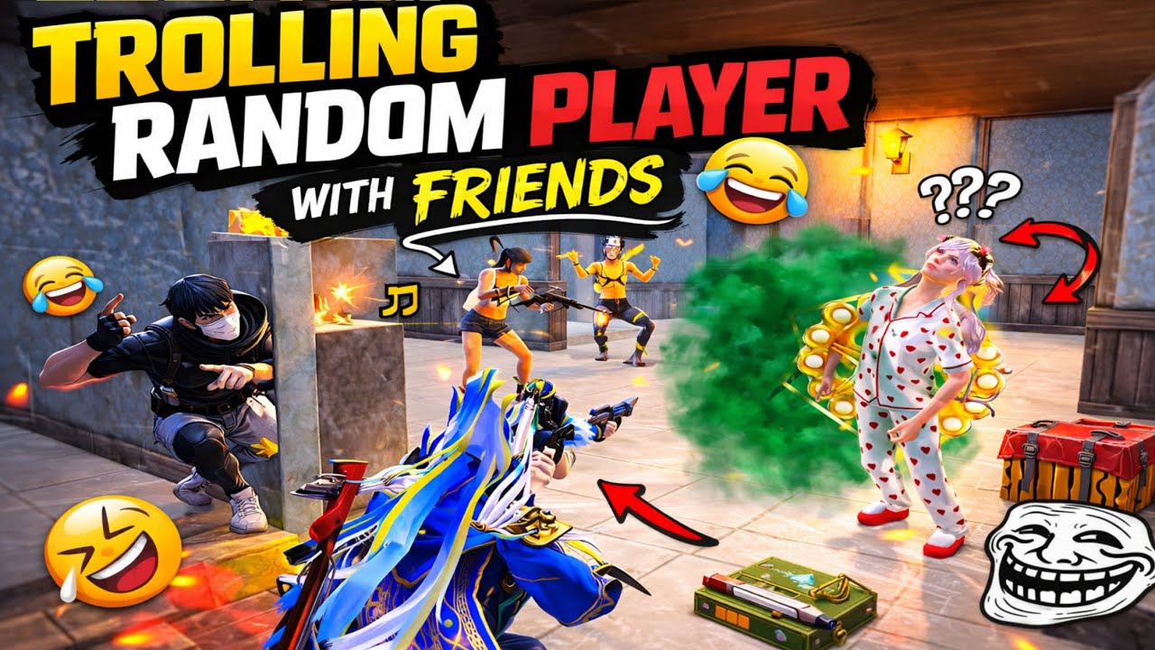 Trolling Random Players With Friends 😂 | Funniest Moments!