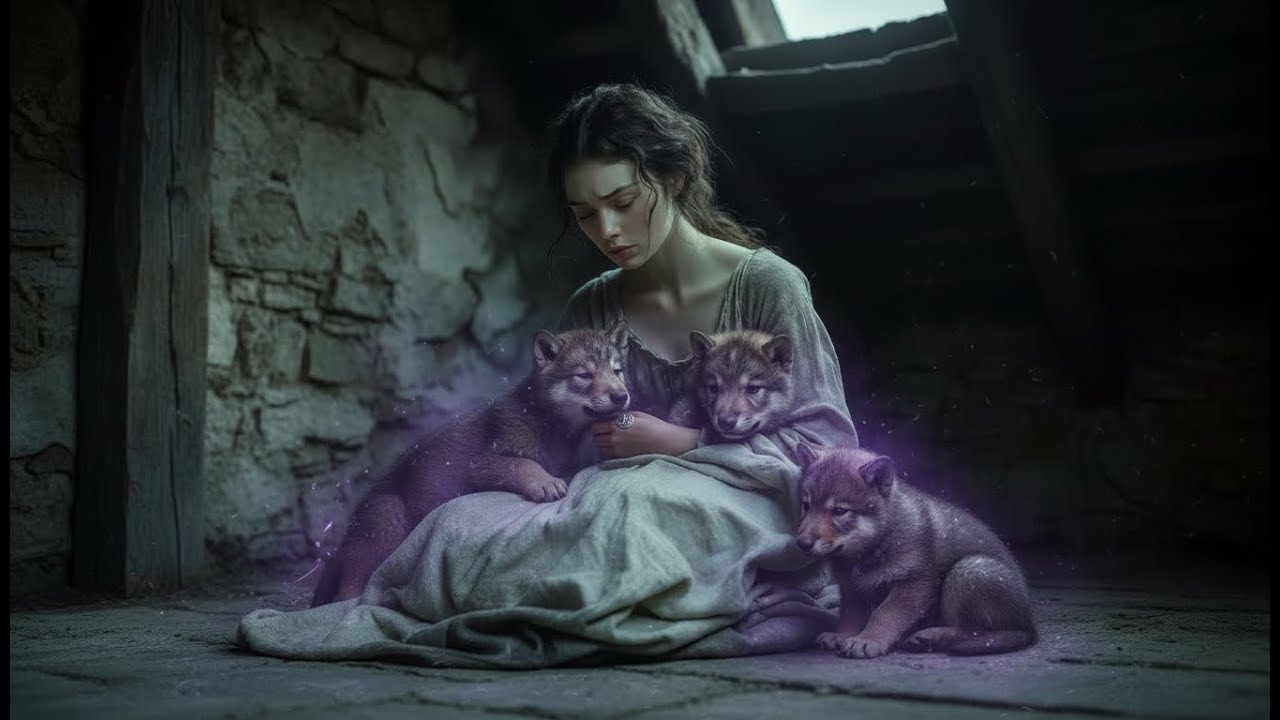She Slept Beside the Alpha King’s Pups on a Cold Stone Floor  Not Knowing Her Silence Chose His Luna