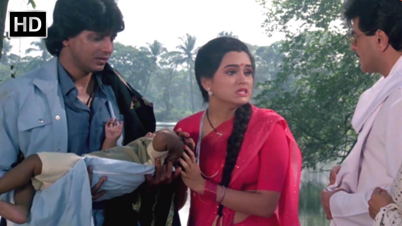 CLIMAX | Swarag Se Sunder (1986) | Mithun Chakraborty, Jeetendra, Jaya Prada, Padmini Kolhapure