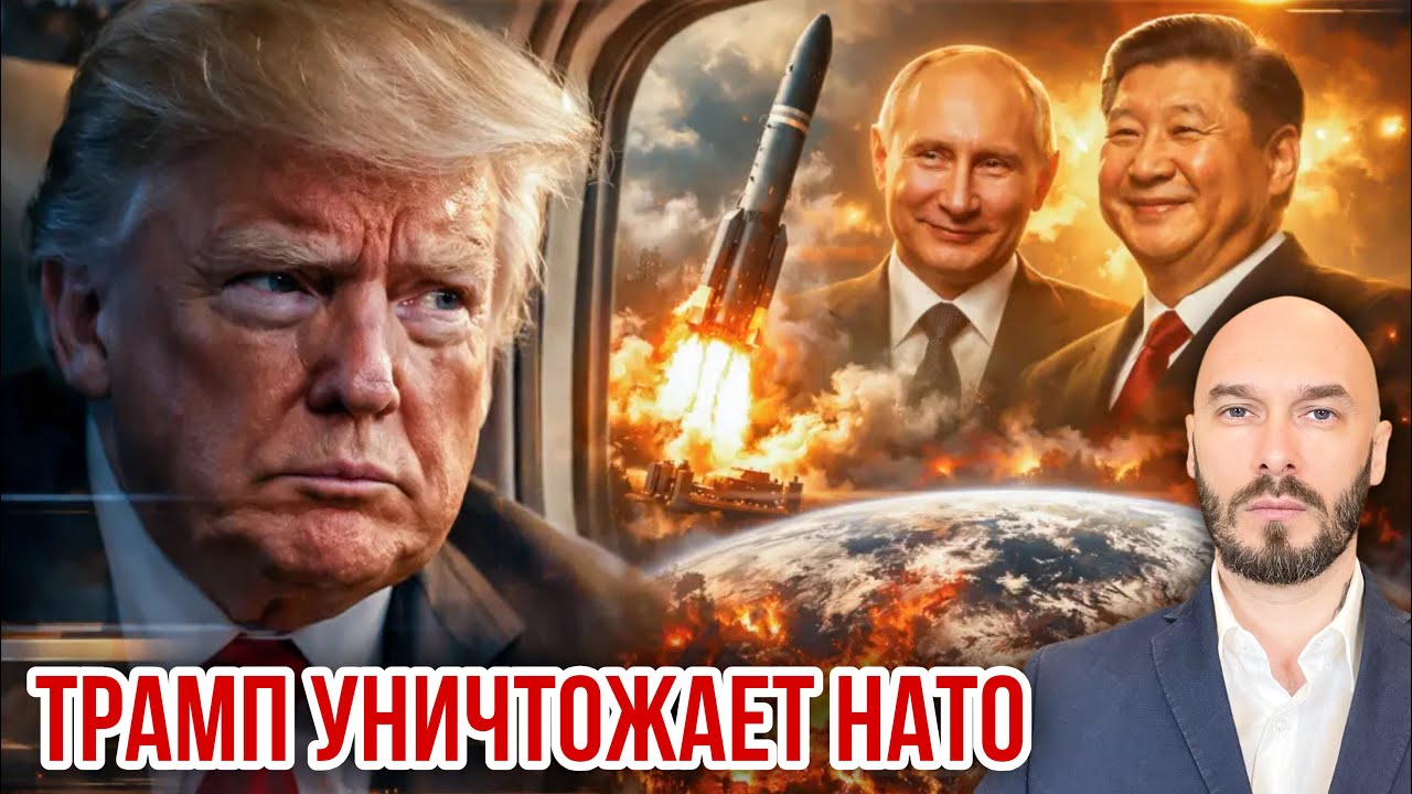 ТРАМП УНИЧТОЖАЕТ НАТО. 