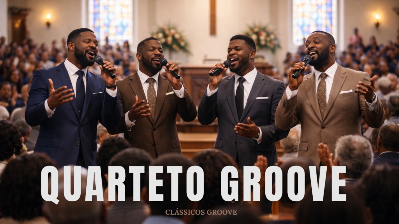 SE ELE NÃO FOR O PRIMEIRO | COVER GROOVE PODEROSO | QUARTETO GOSPEL