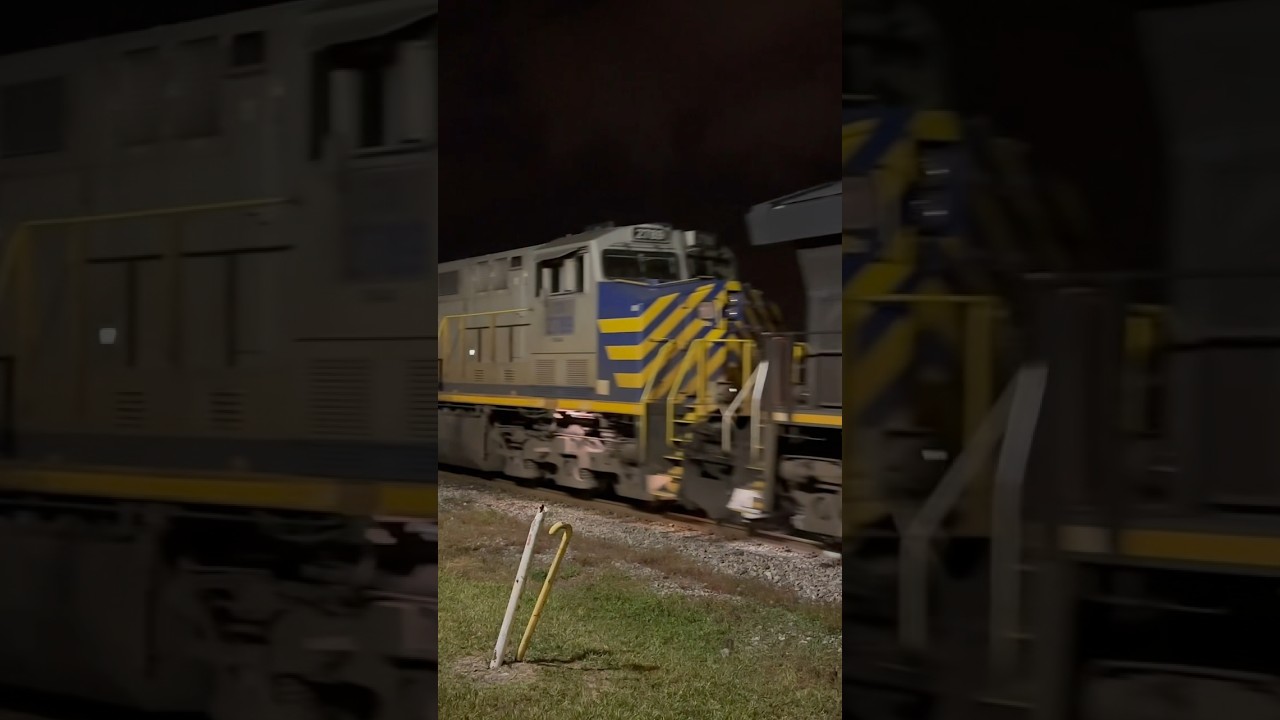 4 CN GEVO&rsquo;s on a B241 potash train in Plant City