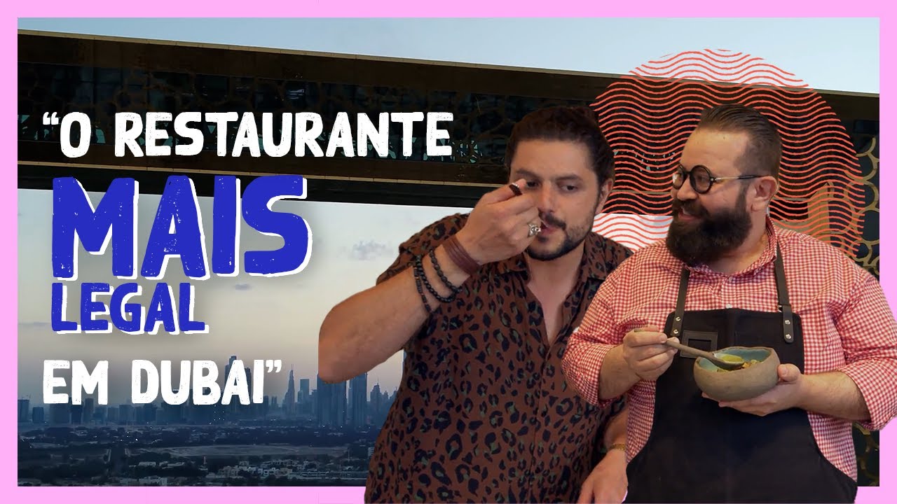 MEU RESTAURANTE FAVORITO DA VIAGEM E O FUTURO DE DUBAI | Viagem Dubai | Mohamad Hindi