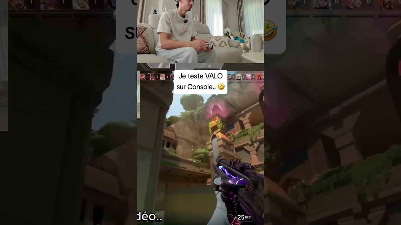 Je teste VALORANT sur console.. 🤣