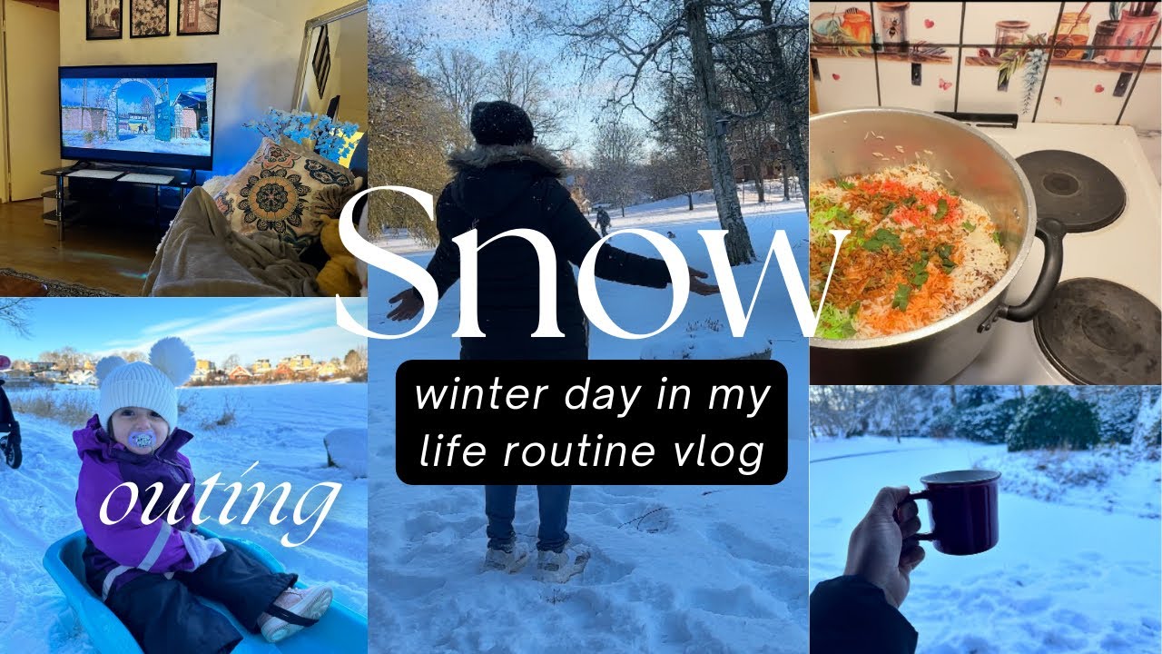 Cozy winter day in life/6 am to night routine in Sweden /sweden life vlog