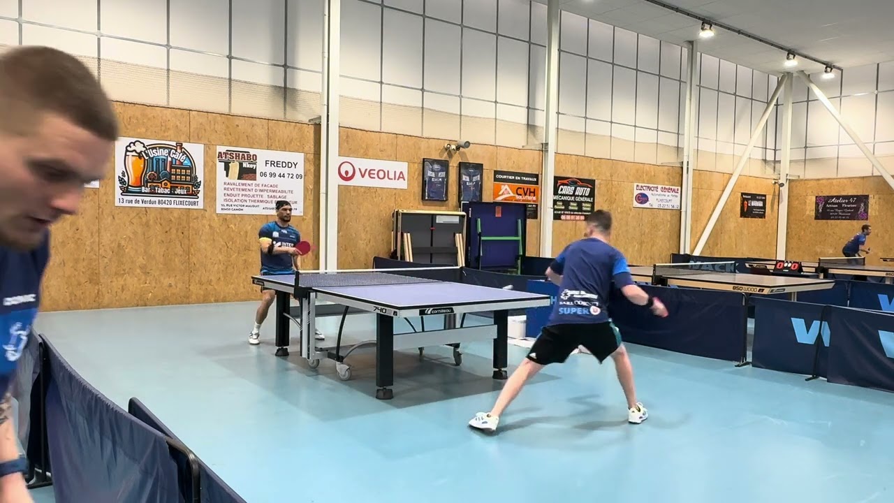 Flixecourt vs Amiens TT : Kevin(855)vs Mathieu(1066) 