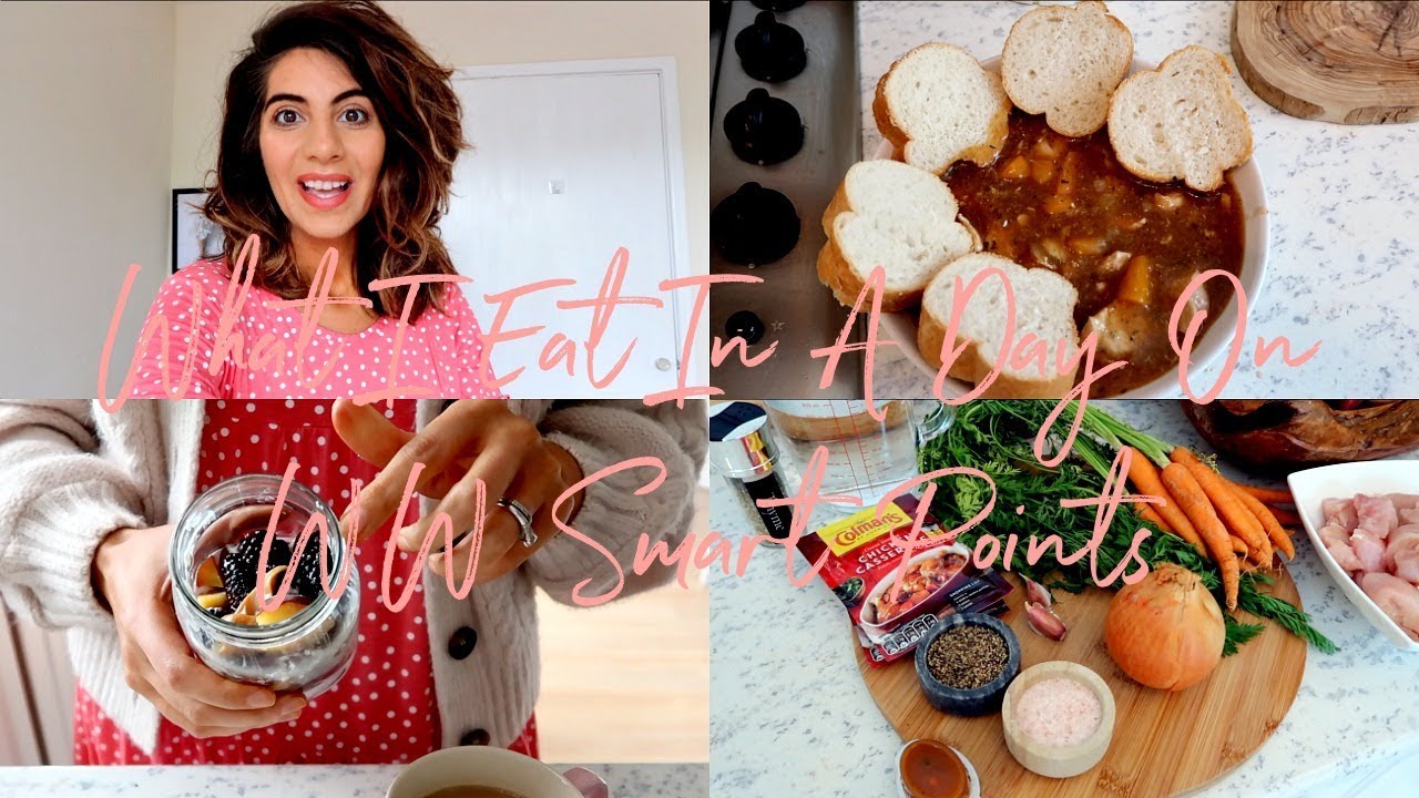 What I Eat In A Day On Weight Watchers Smart Points WW | Natasha Summar