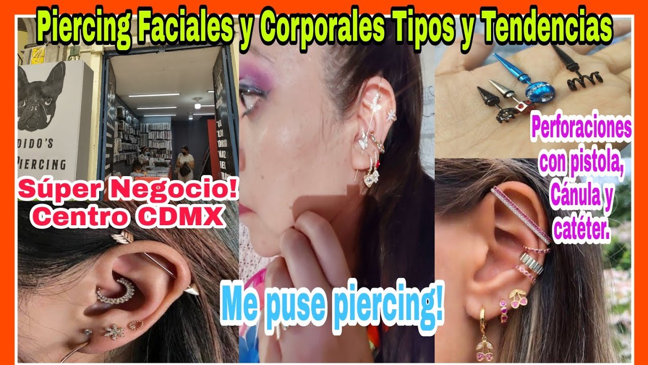 #centrocdmx PONTE ARETES A LA MODA Y PERFORACIONES/ Dónde ponerte piercing en el centro Cdmx