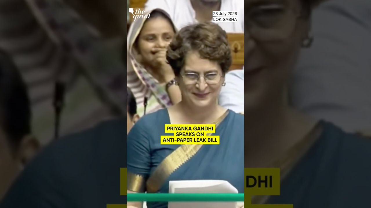 &lsquo;Were Students Terrorists?&rsquo; Priyanka Gandhi Questions Crackdown During Anti-Paper Leak Bill Debate