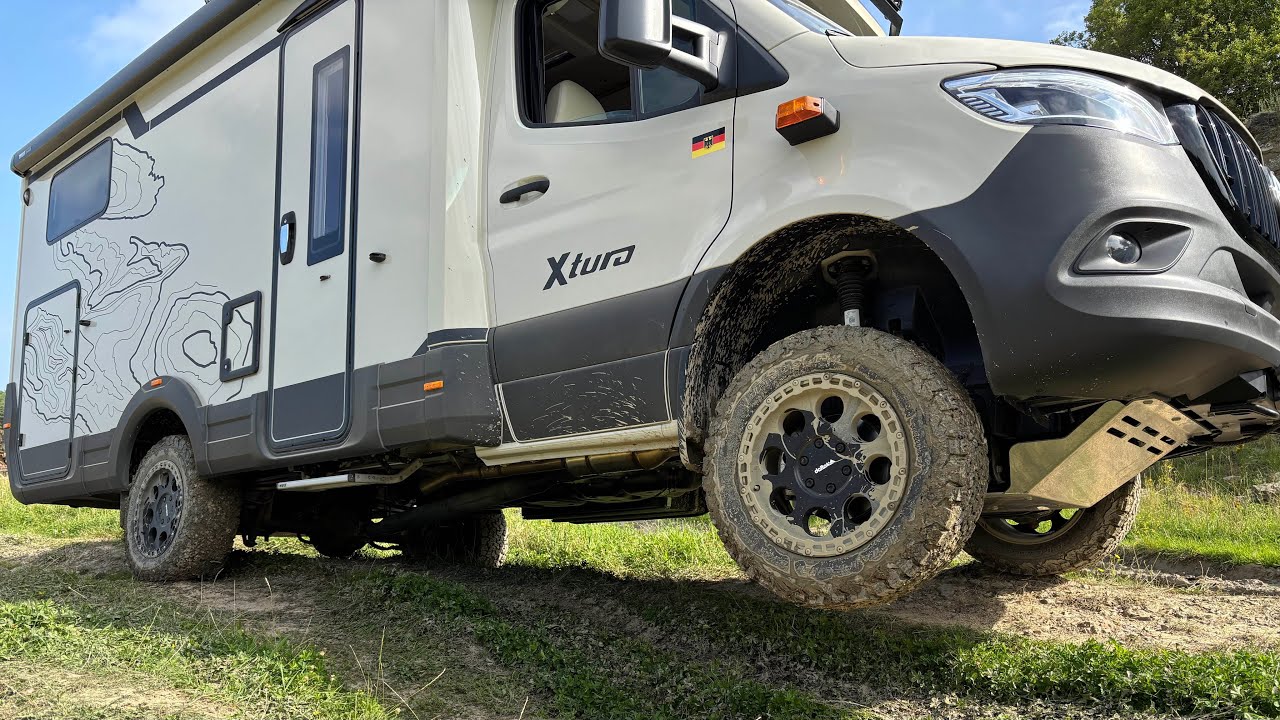 #3 Offroad im Adventure Steinbruch - Sprinter 4x4 W907 Xtura. H&auml;lt er das aus?