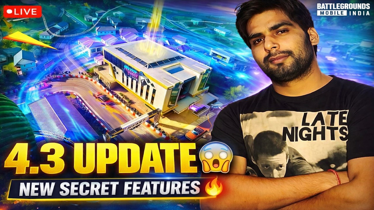 🔥PLAYING BGMI 4.3 UPDATE 😍🥶BGMI LIVE |#bgmilive #sreliveyt  #pubgmobile